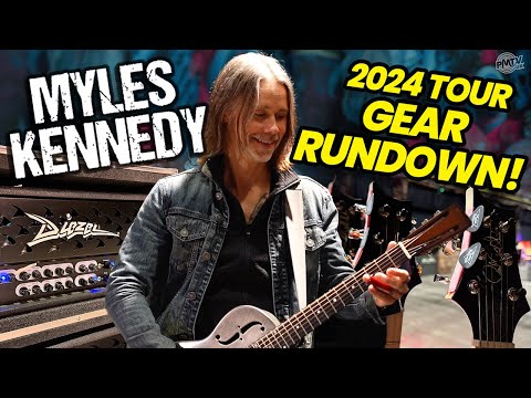 MYLES KENNEDY Guitar Gear Rundown! - 2024 'The Art Of Letting Go' Solo Tour