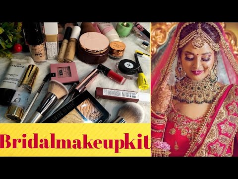 affordable bridal makeup kit*//bridal makeup kit//bride to be must haves ❤️