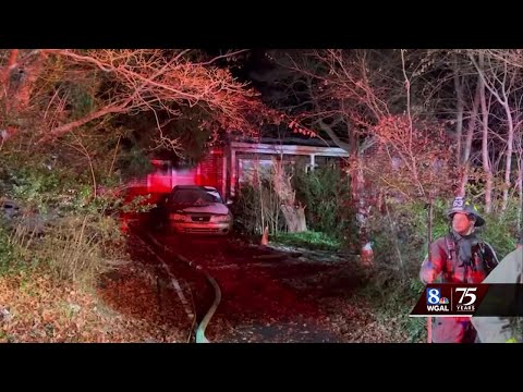 Crews battle kitchen fire in Lancaster County home