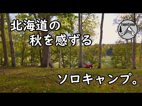 【ソロキャンプ】秋の北海道はやっぱり最高でした！「ふうれん望湖台 自然公園キャンプ場」【北海道キャンプ】