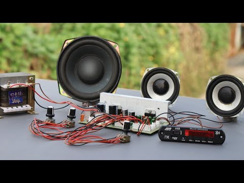 TDA7265 100watt Amplifier Board | Full wiring and sound test