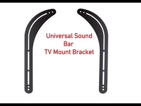 Universal Sound Bar TV Mount Bracket P#17-350-001