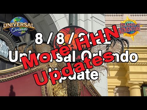 UOR Update 8/8/2022 - HHN Updates