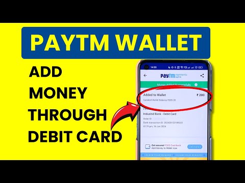 Add or Transfer Money to Paytm Wallet From Debit Card