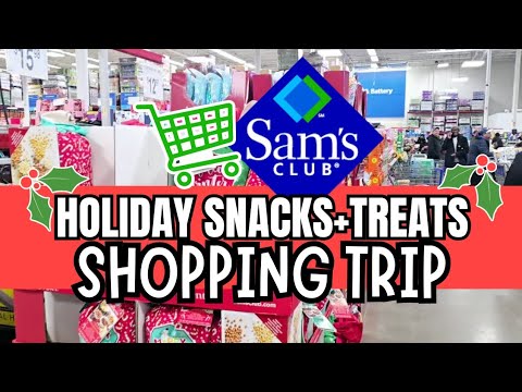 Sam's Club Snack and Treats Haul |Christmas 2024 | Santa | Classroom Party |Holiday | Daycare | Prek