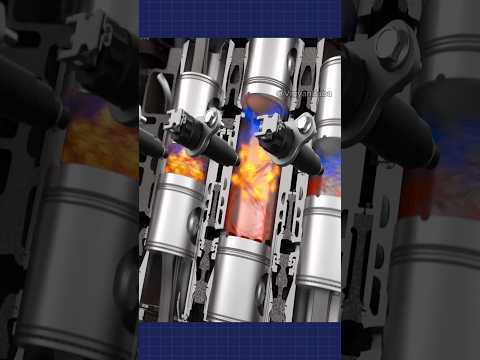 4 Stroke Engine ( Diesel and petrol ) #shorts #science #dieselengine