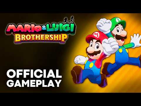 MARIO & LUIGI Brothership - New Gameplay Trailer + Screenshots (2024)