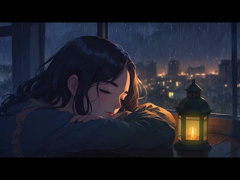 Deep Sleep Music with Rain Sounds to Sleep Fast - Healing of Stress, Anxiety and Depressive States