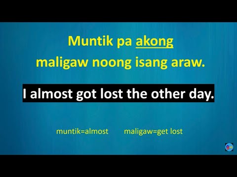 TAGALOG ENGLISH SPEAKING PRACTICE (85 TAGALOG EXPRESSIONS USING “AKO”)