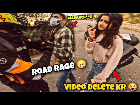 Fight with Cute Girl Boyfriend 🤬| Arrest karnay Ki damki de rehai ha😰 |Police Complaint? |Must watch