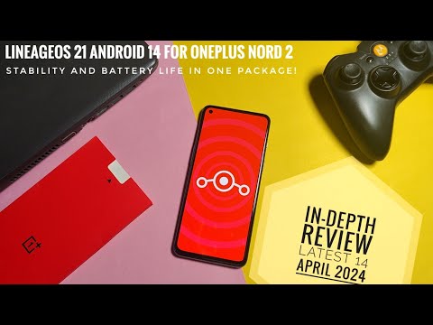 lineageos 21 android 14 custom rom for oneplus nord 2 | best stability with battery life