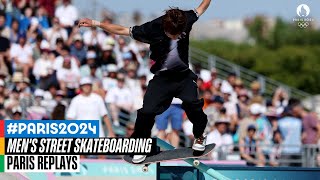 Men's Street Skateboarding Final 🛹 | Paris Replays