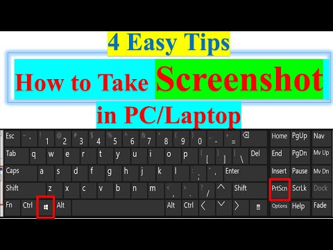 4 Easy Tips How to Take Screenshot in PC/Laptop | How to Take Screenshot in Windows 10 & Windows 11