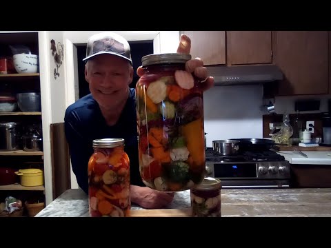 Quick Pickled Veggies | A Delicious Summer Side Dish | Homemade & Garden Fresh