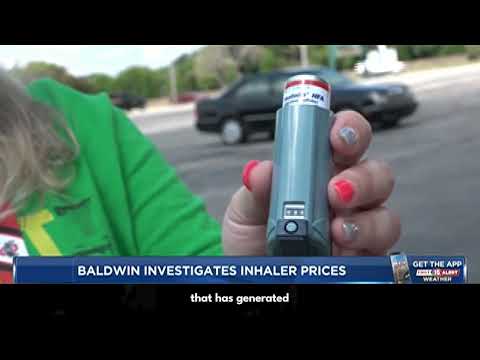 WMTV: Sen. Baldwin Calls Out Pharmaceutical Companies for Price Gouging Cost of Inhalers