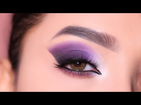 Purple Smokey Eye Makeup || Party Eyeshadow Look Step by Step || Shilpa