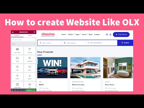 How To Make A Classified Ads Website With WordPress & Elementor ( Like OLX )