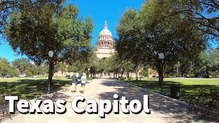 Exploring the Texas Capitol Building - 4K virtual tour