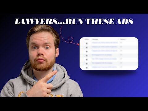 Lawyers You NEED These 2 Ads If You Want More LEADS