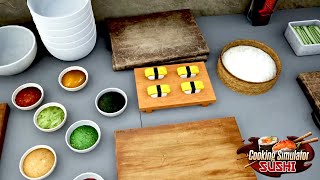 超本格的な「お寿司🍣」をシャリから作れる料理ゲームがヤバい【Cooking Simulator - Sushi】