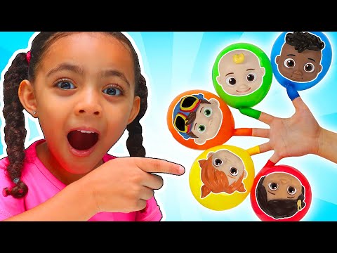 Cocomelon Toys Finger Family Kids Song | More Nursery Rhymes & Kids Songs