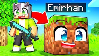 Minecraft MANHUNT ama HER DAKİKA ŞEKİL DEĞİŞTİRİYORUM!👥