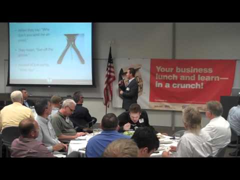 Launch Leads CEO Brandt Page 5 Min Blitz Presentation at UVEF Crunch Lunch