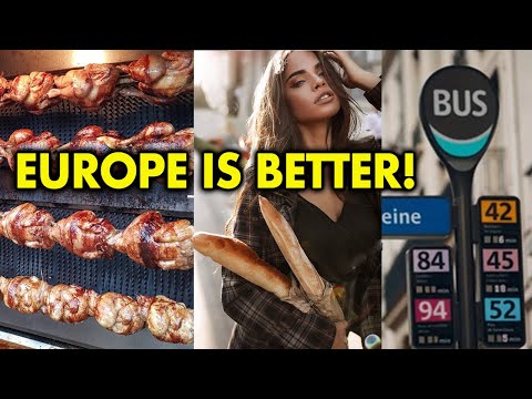 EUROPE Does A Few Things Much Better Than USA