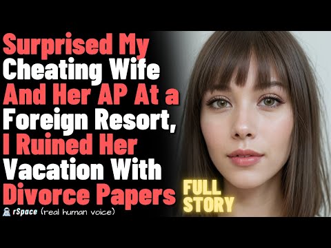 Surprised My Cheating Wife And Her AP At a Foreign Resort, I Ruined Her Vacation With Divorce Papers