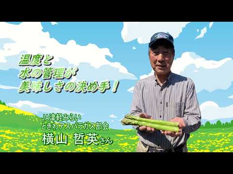 2022年5月6日放送「Fresh Vegetable」旬の青森県産アスパラを紹介～JA津軽みらいより～