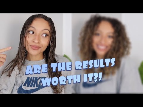 FINAL RESULTS OF AZTEC CLAY MASK ON CURLY 3A HAIR // PART TWO