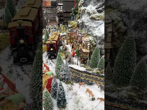 #LEMAX Shorts 🚂⛰️ Christmas Village Intratuin Enschede