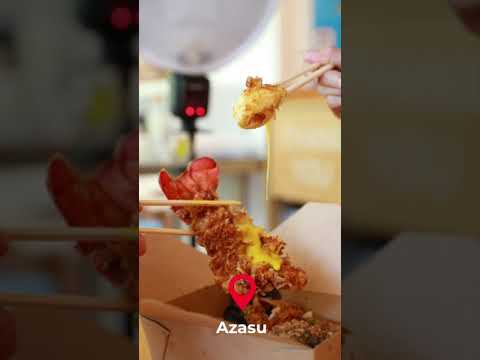 Hawaii Best Eats - Azasu Japanese tempura #shorts #hawaii #japan