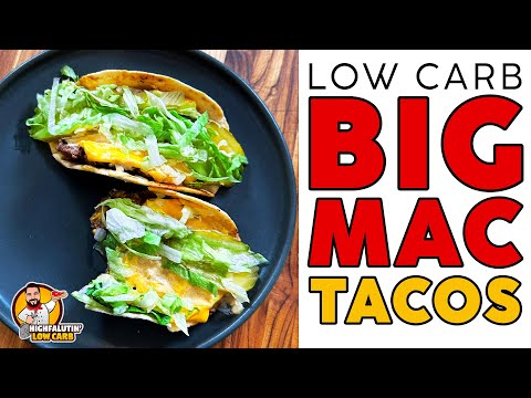 Low Carb BIG MAC TACOS? 🍔🌮 VIRAL TikTok Recipe Test!