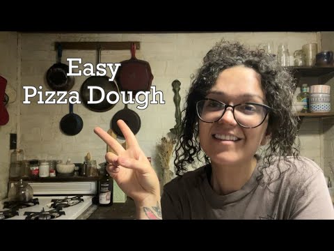 Easy 4 Ingredient Pizza Dough Recipe | Quick & Simple Homestead Cooking