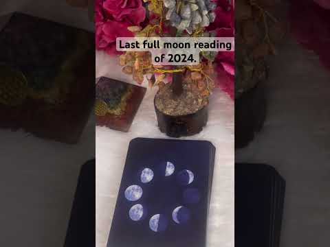 Last full moon reading of 2024.     #fullmoon #reading #2024 #purnima