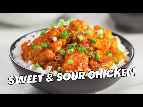 SWEET AND SOUR CHICKEN in 20 Minutes | ASIAN STYLE Chicken Sweet Sour Sauce. Recipe by Always Yummy!