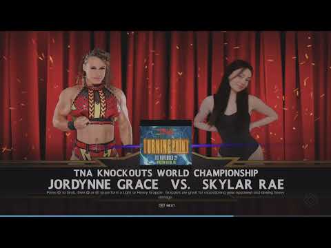 FCL Presents: TNA Turning Point 2024 Skylar Rae (c) vs. Jordynne Grace TNA Knockouts Championship