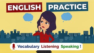 Learning English Speaking Practice with Shadowing | Improve English Conversation Listening