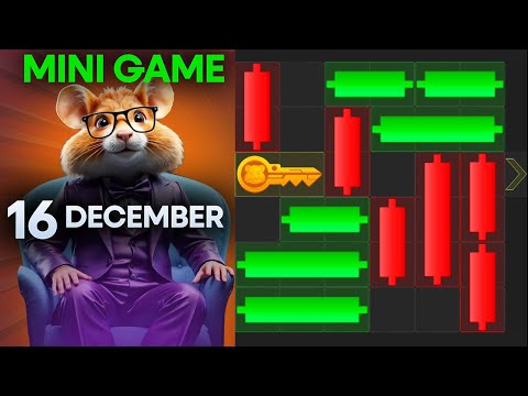 16 December Mini Game Puzzle Hamster Kombat Today | #puzzlegame Solved #hamsterkombat #minigame