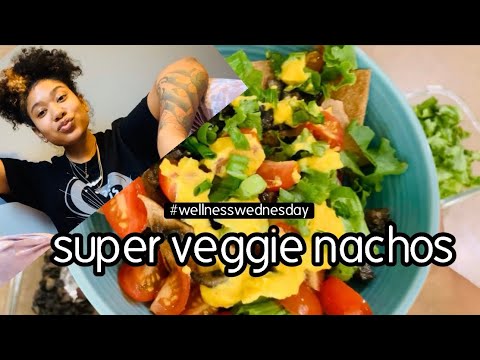 super veggie nachos // alkaline tortilla chips