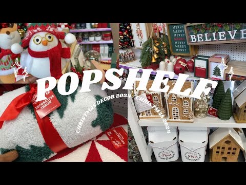 POPSHELF CHRISTMAS 2024 | CHRISTMAS 2024 DECOR | POPSHELF CHRISTMAS 2024 SHOP WITH ME