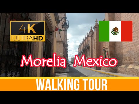 🇲🇽  Amazing  Morelia  ~ Walking Tour - Mexico