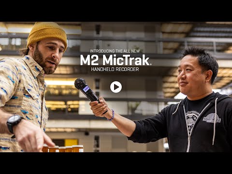 Meet the Zoom M2 MicTrak: 32-Bit Float Portable Recorder