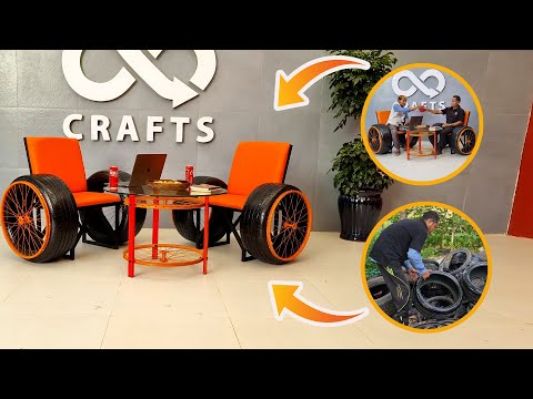 Got some old tires, this might be the greatest ideas to do Your Recycle Project…