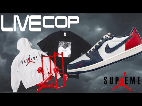 LIVE COP SUPREME JORDAN, JORDAN 1 LOW HOWARD SOON! SB DUNK STOCK NUMBERS