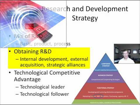 7 Strategic Management: Functional Strategy Development