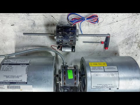 Dual Shaft PSC Motor Troubleshooting and Replacement