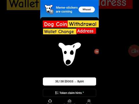 dog coin kaise withdraw kare ! dog coin withdrawal ! dog coin bank ! new mining app 2024 ! #mining