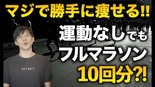 【ダイエット】運動なしで勝手に−3.5kg痩せる方法！